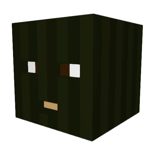 liamco1e Minecraft avatar head, 3D render