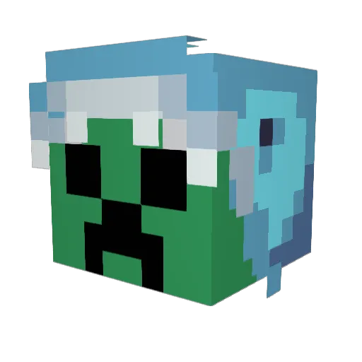 liamcp1 Minecraft avatar head, 3D render