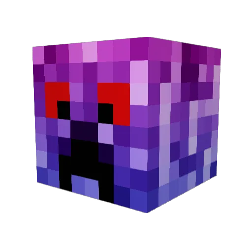 liammanning Minecraft avatar head, 3D render