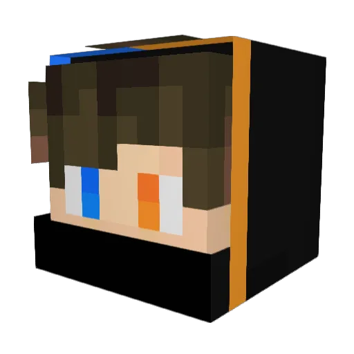 liammindcraftboy Minecraft avatar head, 3D render