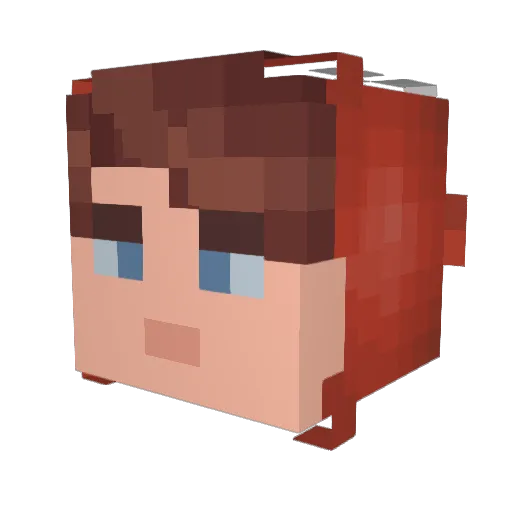 liamnz2004 Minecraft avatar head, 3D render