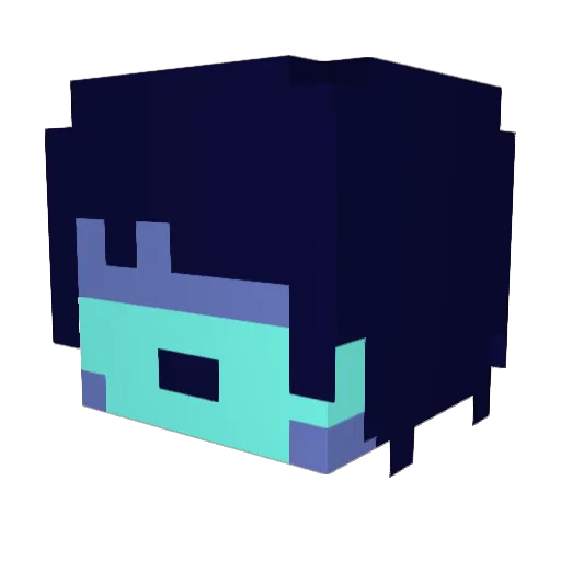liamodoh Minecraft avatar head, 3D render