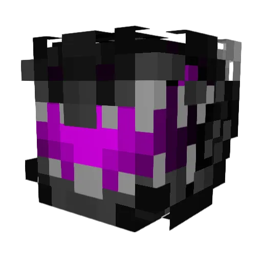 liampinkard Minecraft avatar head, 3D render