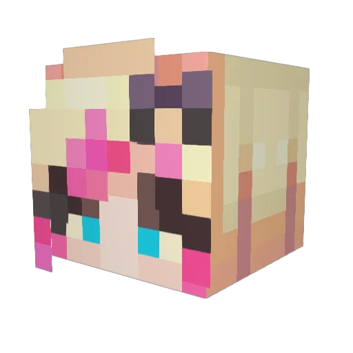 liampremium Minecraft avatar head, 3D render