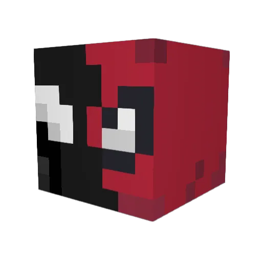 liamss13 Minecraft avatar head, 3D render