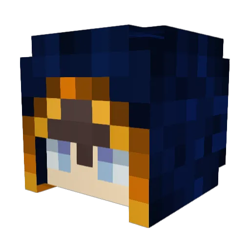 liamstyle23 Minecraft avatar head, 3D render