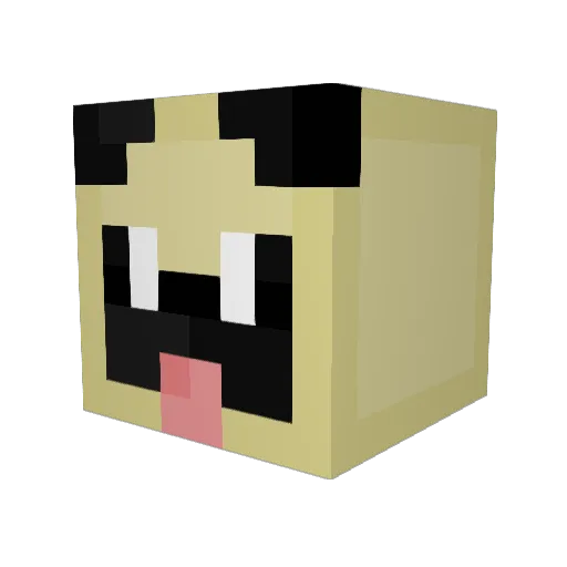 liamwark Minecraft avatar head, 3D render