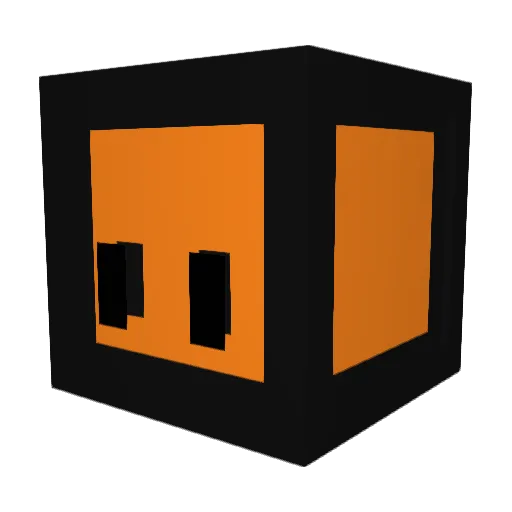 liangce Minecraft avatar head, 3D render