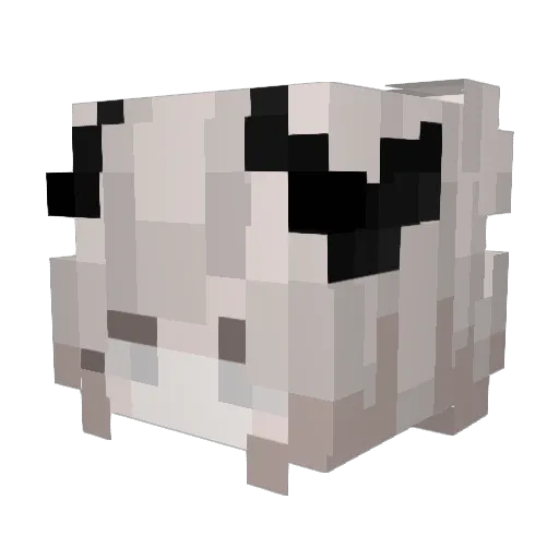 liangchen123 Minecraft avatar head, 3D render