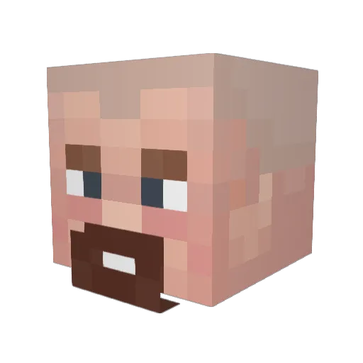 liarnker0000 Minecraft avatar head, 3D render