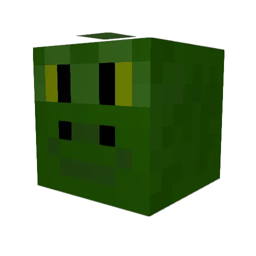 liastoocool Minecraft avatar head, 3D render