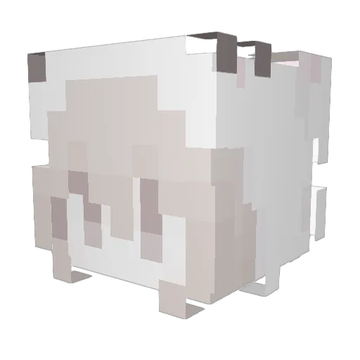 liathepatia Minecraft avatar head, 3D render