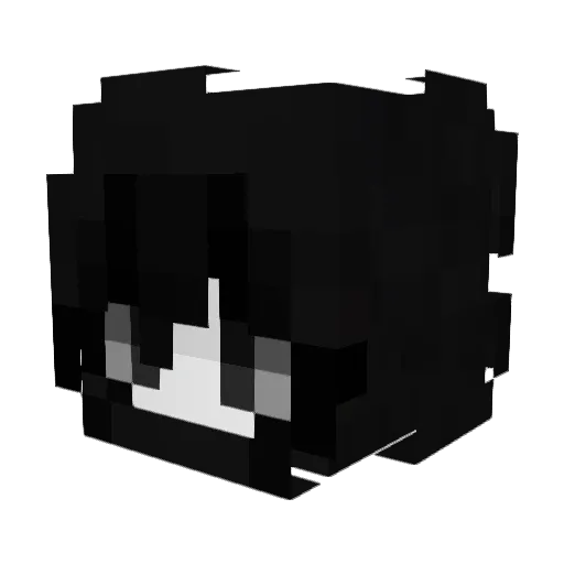 liberiswag Minecraft avatar head, 3D render
