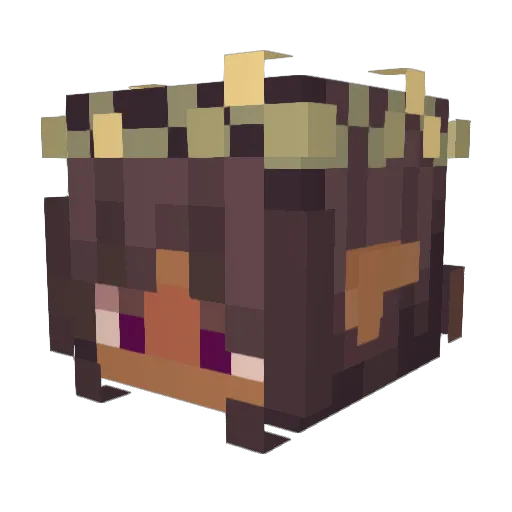 libskrib Minecraft avatar head, 3D render
