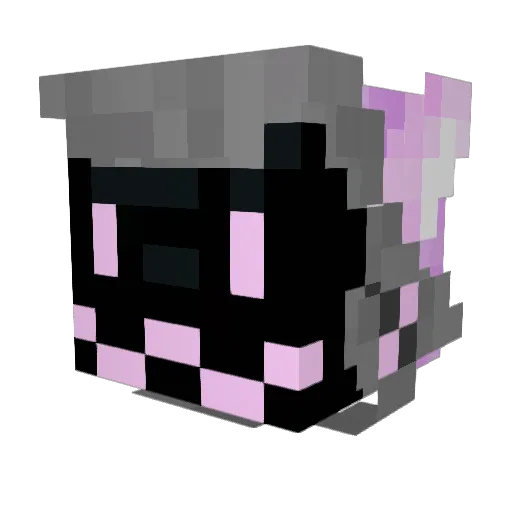 libzip_so Minecraft avatar head, 3D render