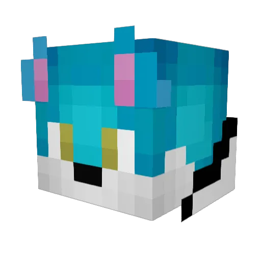 lichu246 Minecraft avatar head, 3D render