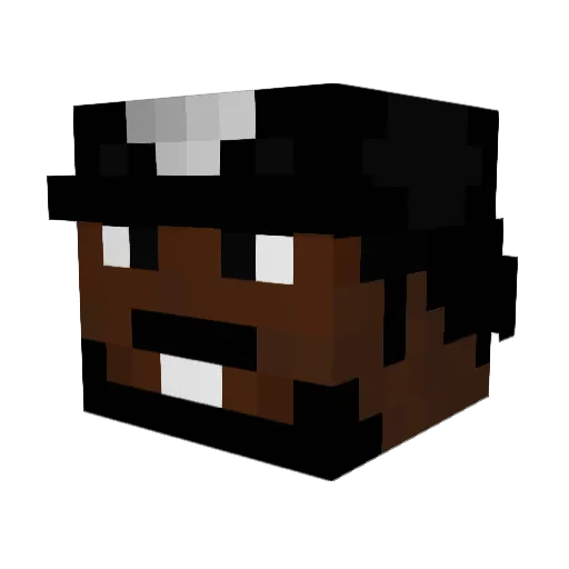 lickable_lemonz Minecraft avatar head, 3D render