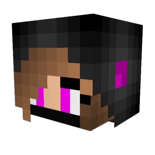 lickem69 Minecraft avatar head, 3D render