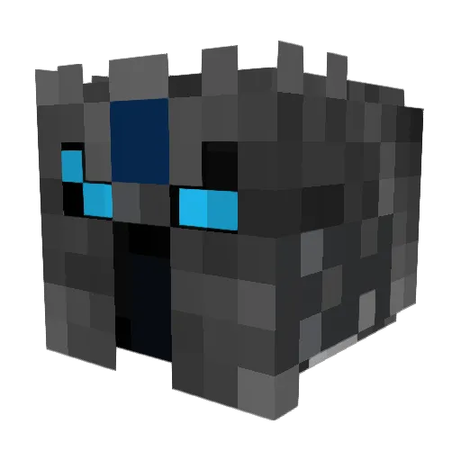 lickonit Minecraft avatar head, 3D render