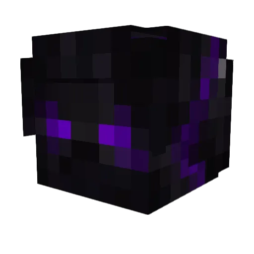licornuoi Minecraft avatar head, 3D render