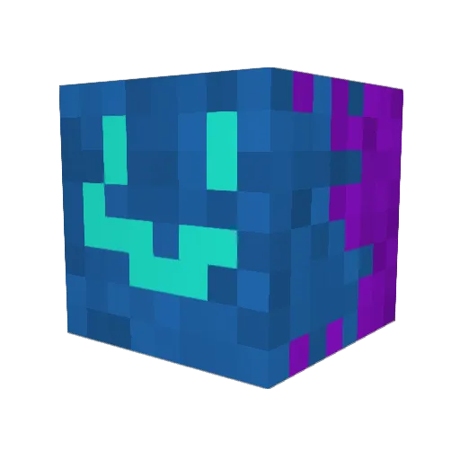 lidowXD Minecraft avatar head, 3D render