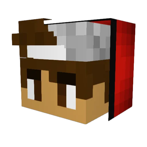 lienad999 Minecraft avatar head, 3D render