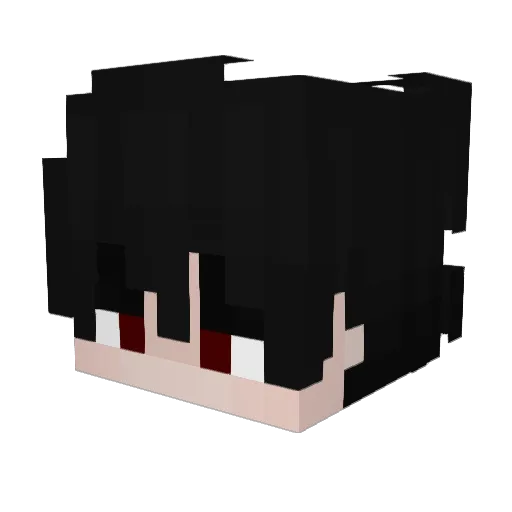 liepelino Minecraft avatar head, 3D render