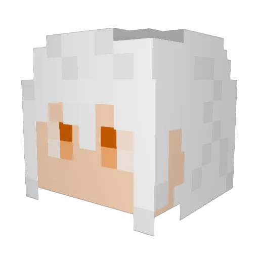 lieyuchenxing Minecraft avatar head, 3D render