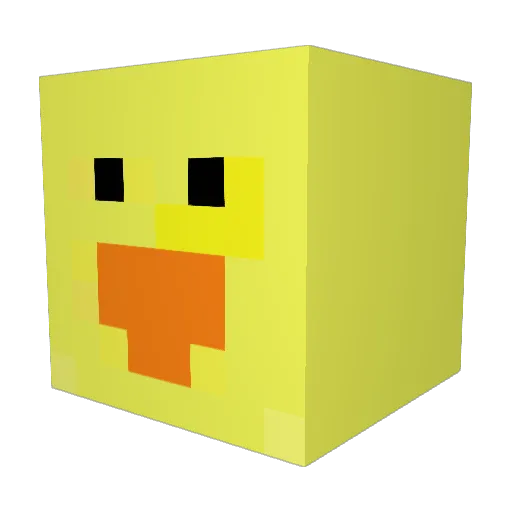 lifeonwheels Minecraft avatar head, 3D render