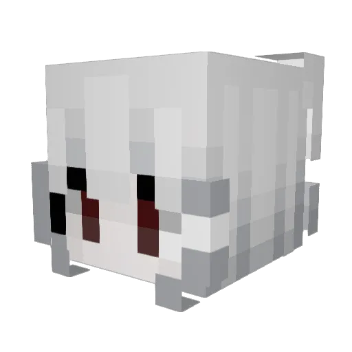 lifovva Minecraft avatar head, 3D render