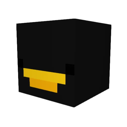 lightMC06 Minecraft avatar head, 3D render