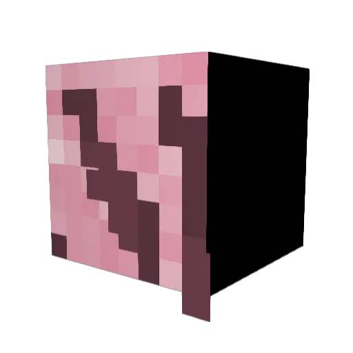 light_bulb22 Minecraft avatar head, 3D render