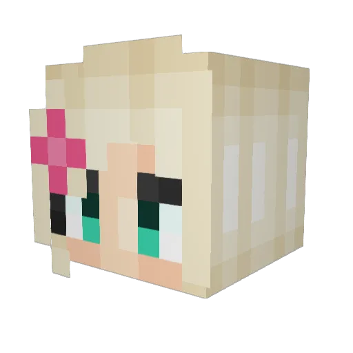 lightingminer123 Minecraft avatar head, 3D render