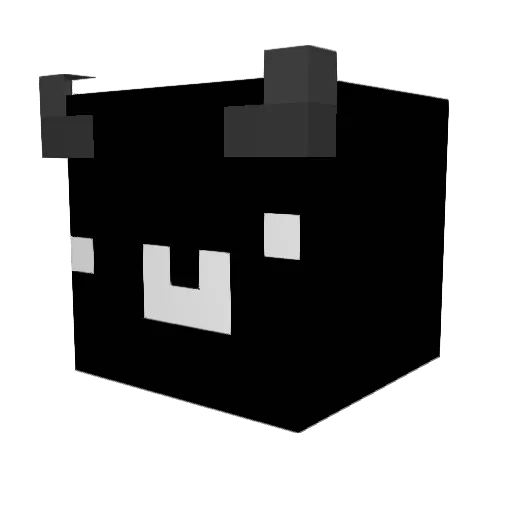 lightning_minwoo Minecraft avatar head, 3D render