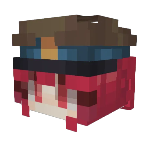 lightningboi4 Minecraft avatar head, 3D render