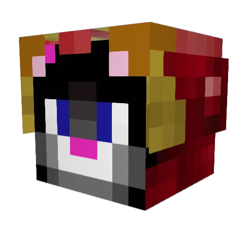 lightningboy1885 Minecraft avatar head, 3D render