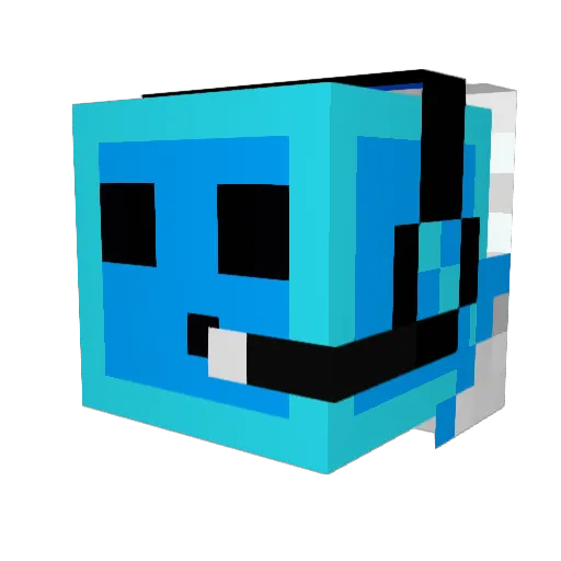 lightningbull04 Minecraft avatar head, 3D render