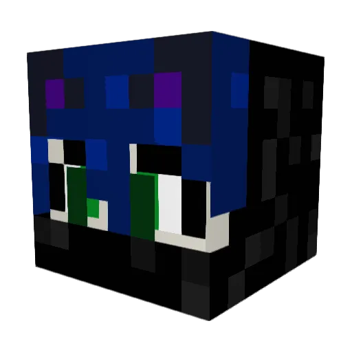 lightningstar171 Minecraft avatar head, 3D render