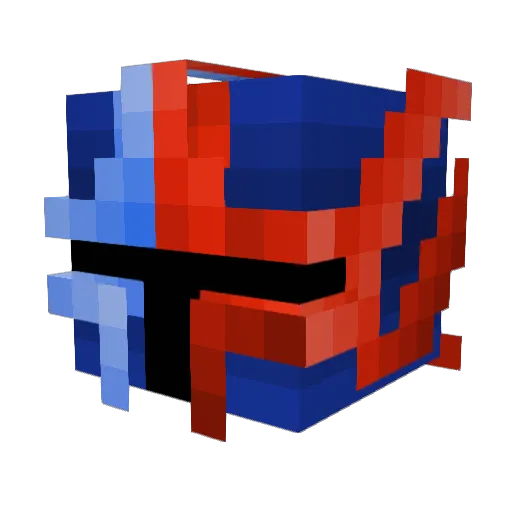 lightningwing12 Minecraft avatar head, 3D render
