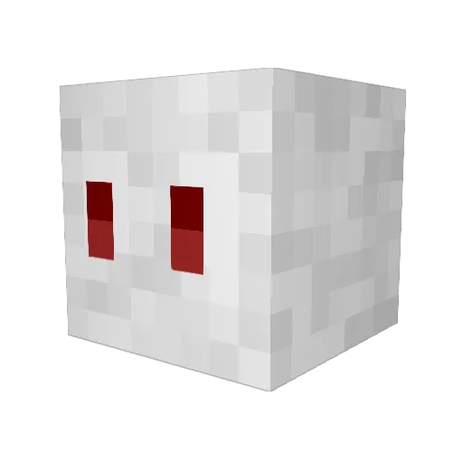 lightupyeezys Minecraft avatar head, 3D render