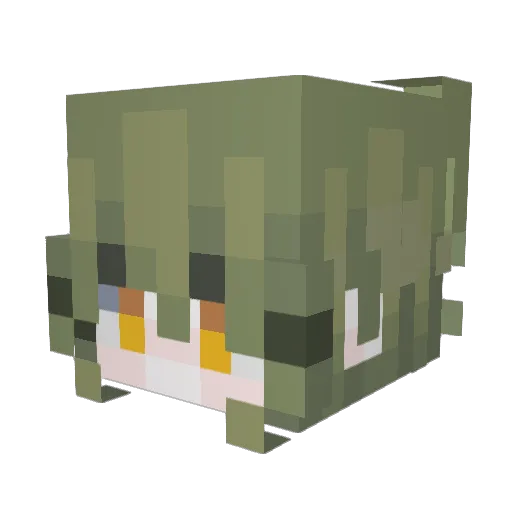 lihao_x Minecraft avatar head, 3D render