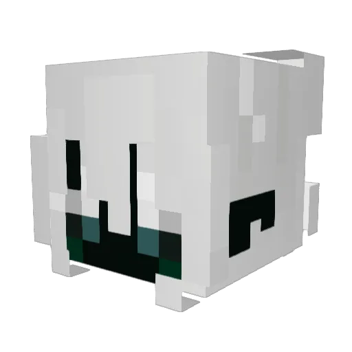liijl Minecraft avatar head, 3D render