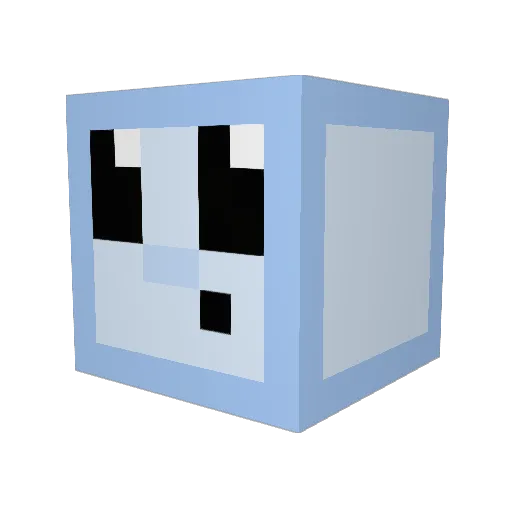 likeabosss7500 Minecraft avatar head, 3D render