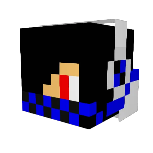 likeminecraft05 Minecraft avatar head, 3D render