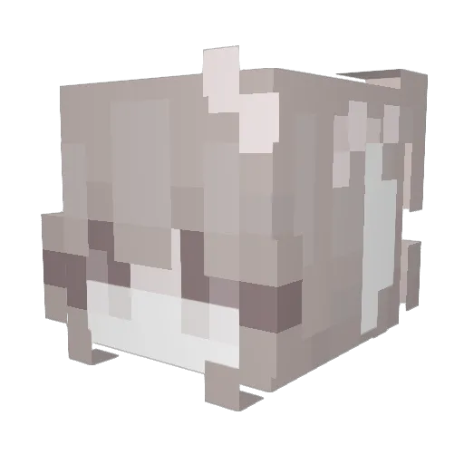 likestarlets Minecraft avatar head, 3D render