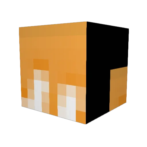 likeypookie Minecraft avatar head, 3D render