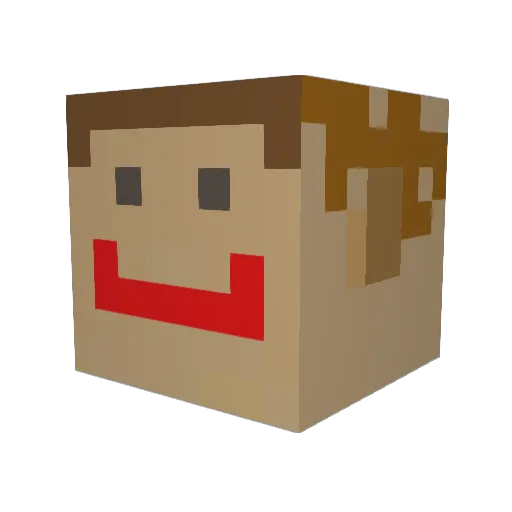 liknaf1 Minecraft avatar head, 3D render