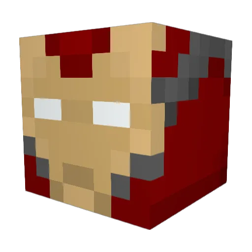 lil4esthetic Minecraft avatar head, 3D render