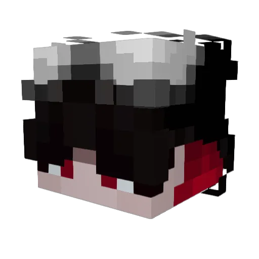 lilBoRicci Minecraft avatar head, 3D render
