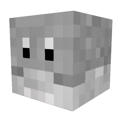 lilEgger Minecraft avatar head, 3D render